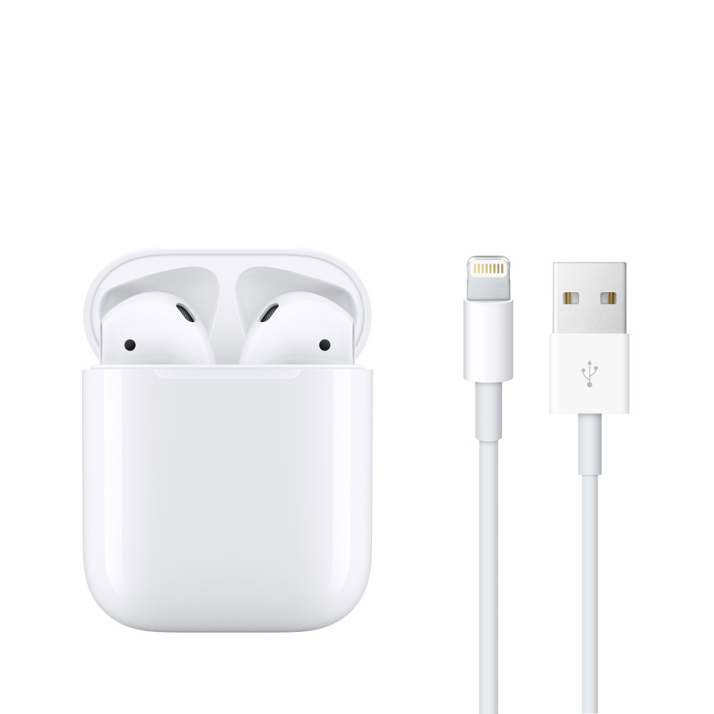 Auriculares Apple AirPods Segunda Generación Estuche Carga Blanco