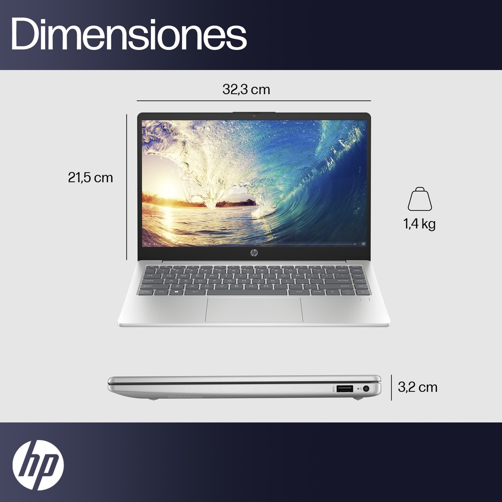 Notebook Hp 14-ep1002la Core I5 Ultra 8gb 512gb Windows 11
