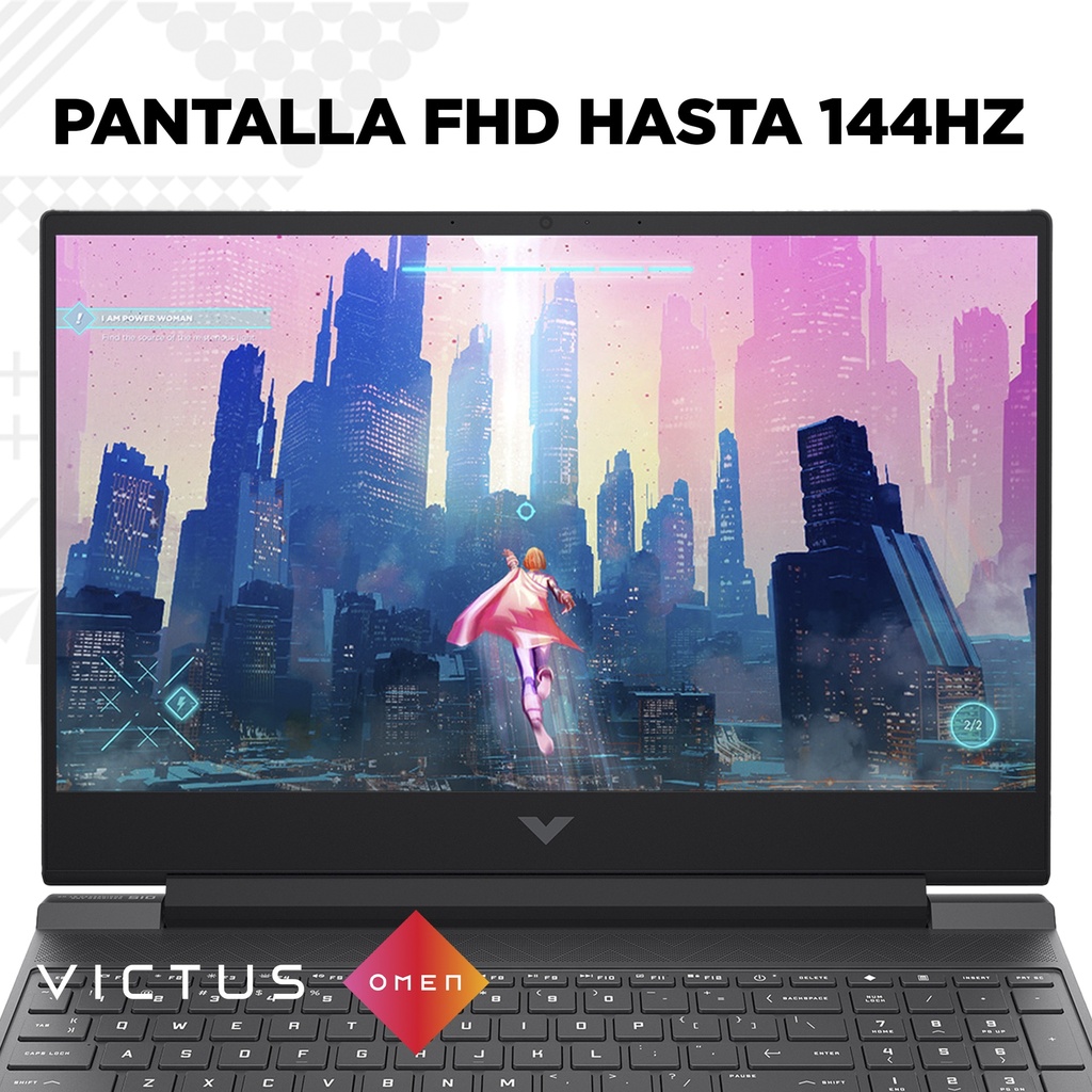 Notebook Hp Victus Gaming 15-fa1109la Intel Core I5 8gb Ram 512gb RTX 2050