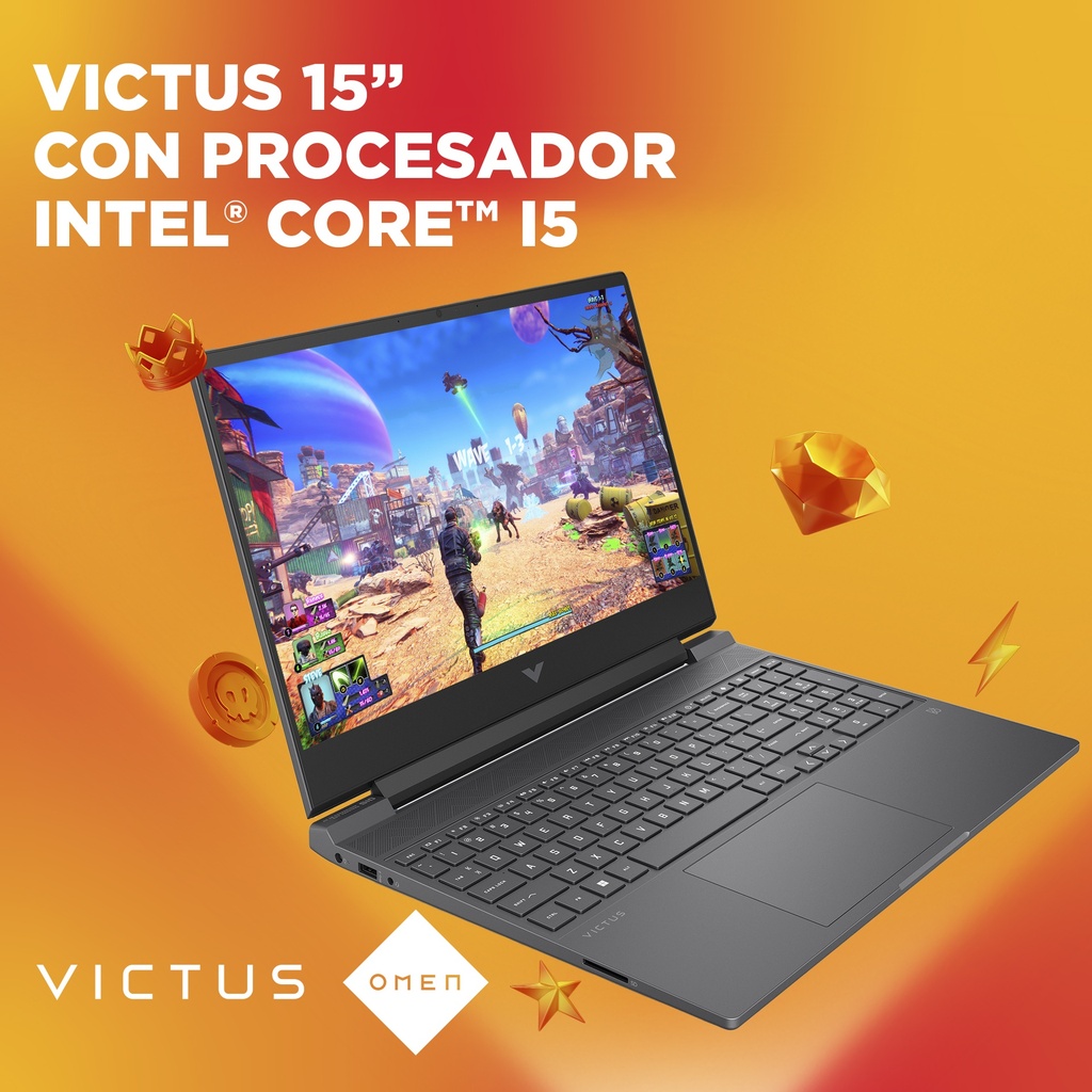 Notebook Hp Victus Gaming 15-fa1109la Intel Core I5 8gb Ram 512gb RTX 2050