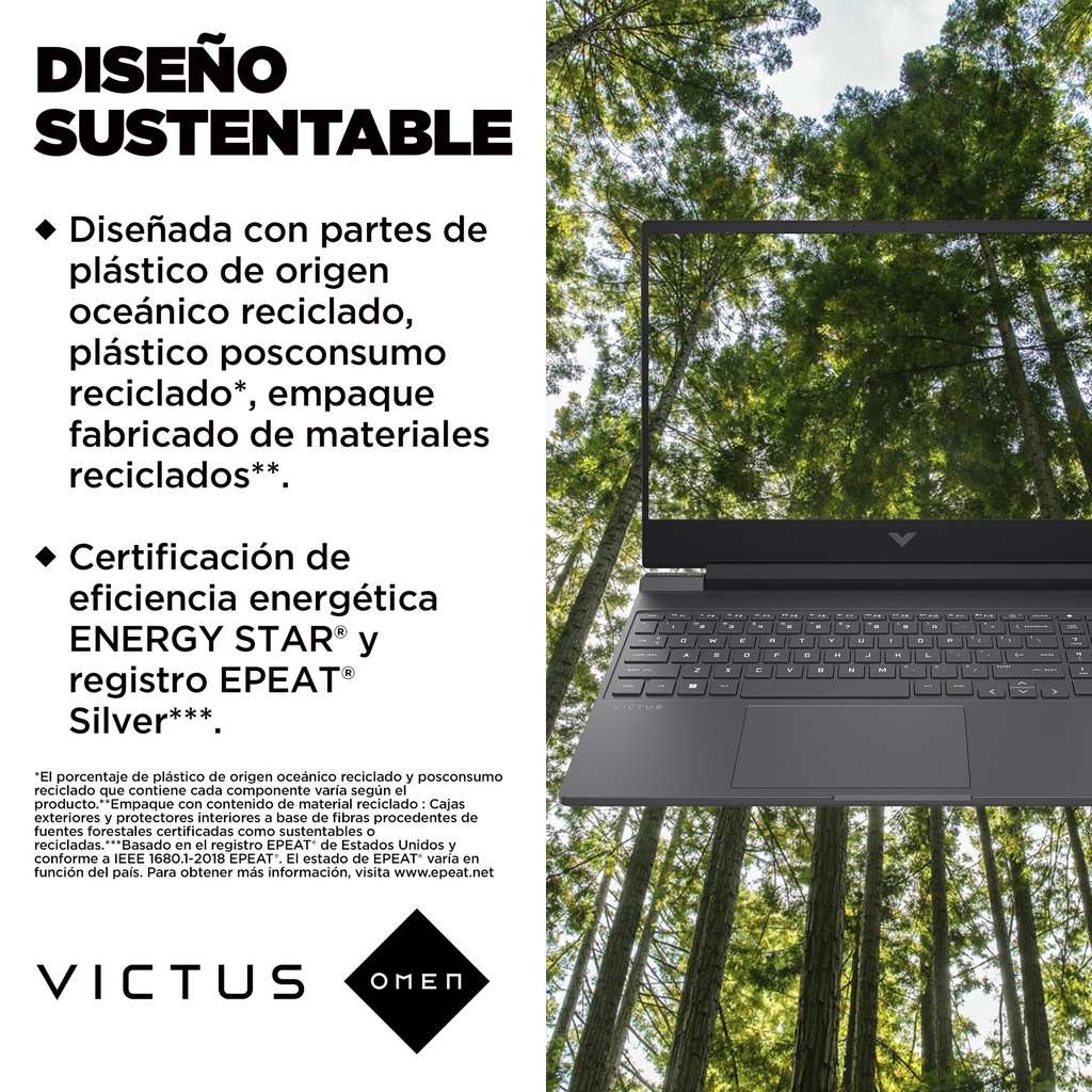 Notebook Hp Victus Gaming 15-fa1109la Intel Core I5 8gb Ram 512gb RTX 2050