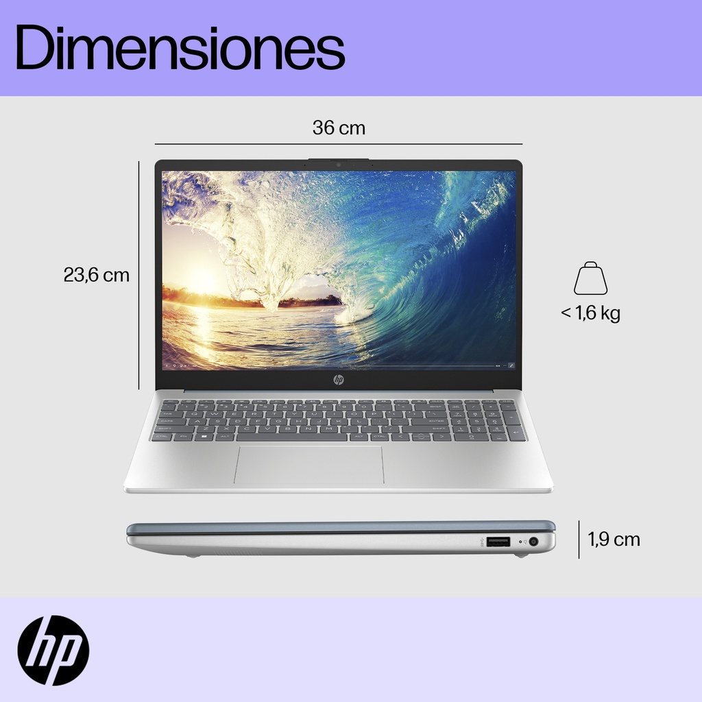Notebook Hp 15-fd0056la Intel Core I3 N305 8gb Ram 512gb Ssd Windows 11