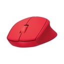 Mouse Logitech Inalámbrico M280 Rojo