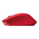 Mouse Logitech Inalámbrico M280 Rojo