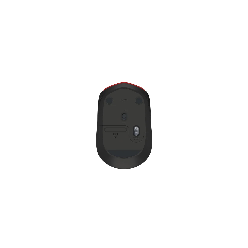 Mouse Logitech Wireless M170 Rojo