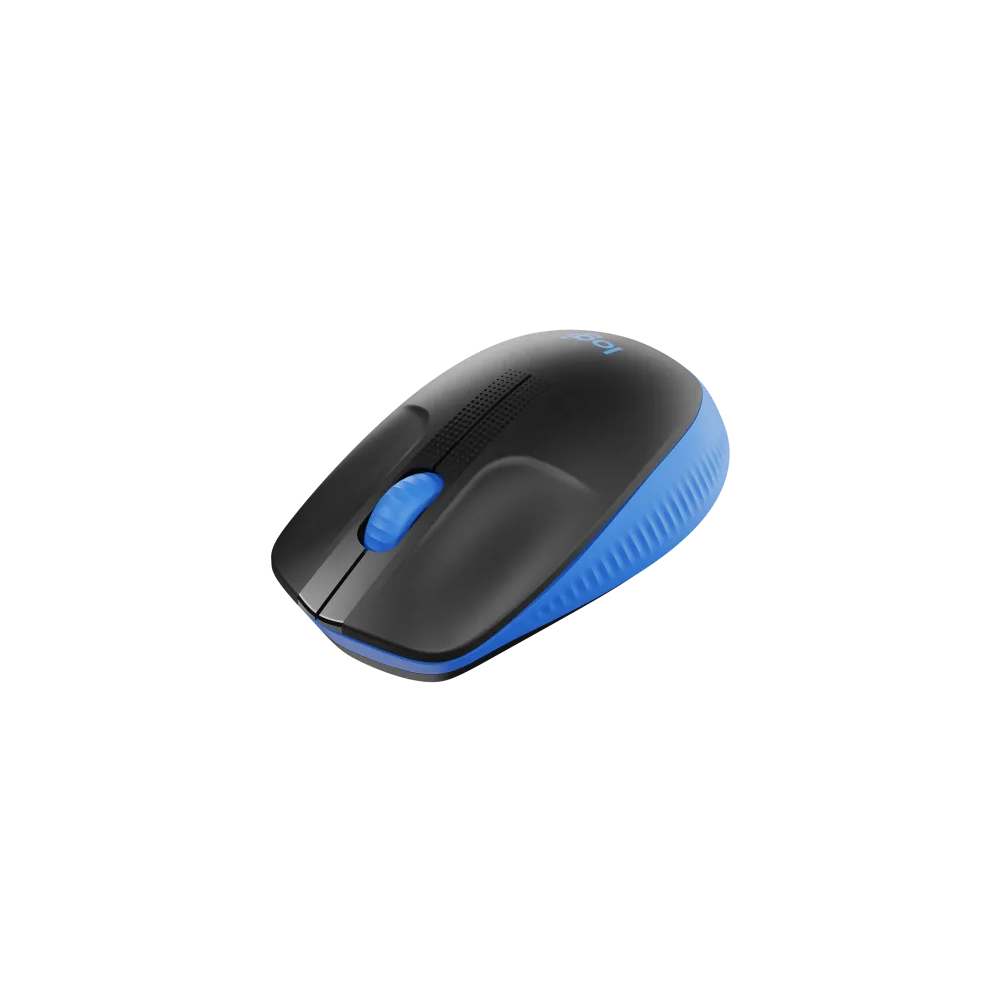 Mouse Wireless M190 Full-Size Azul