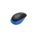 Mouse Wireless M190 Full-Size Azul
