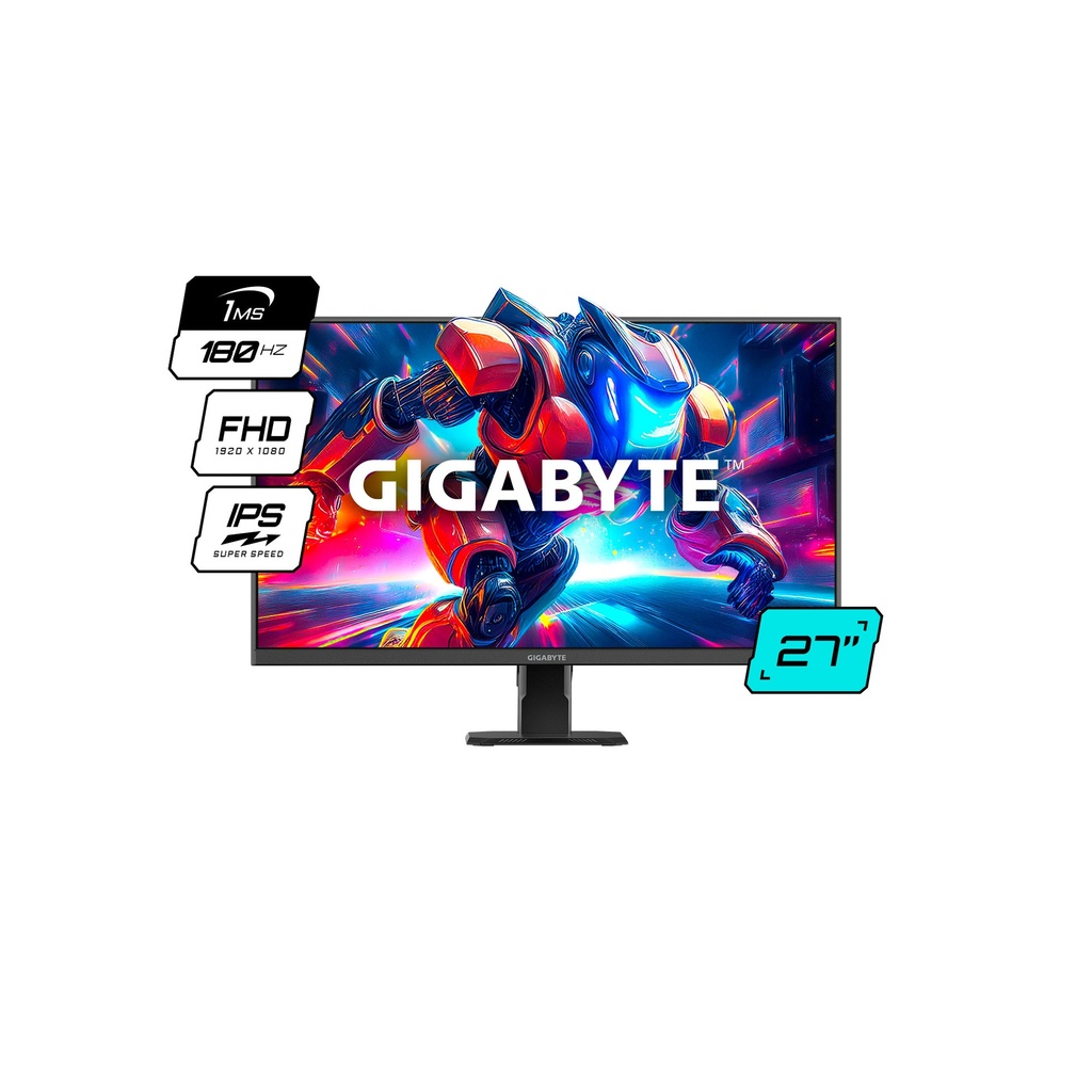 Monitor Gaming Gigabyte 27" Full HD Negro