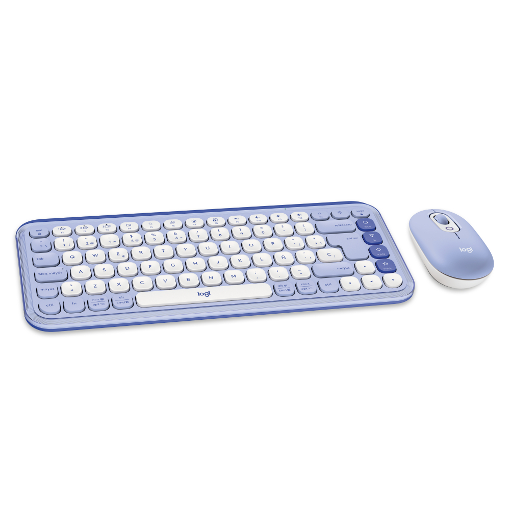 Combo Teclado Y Mouse Logitech POP Icon