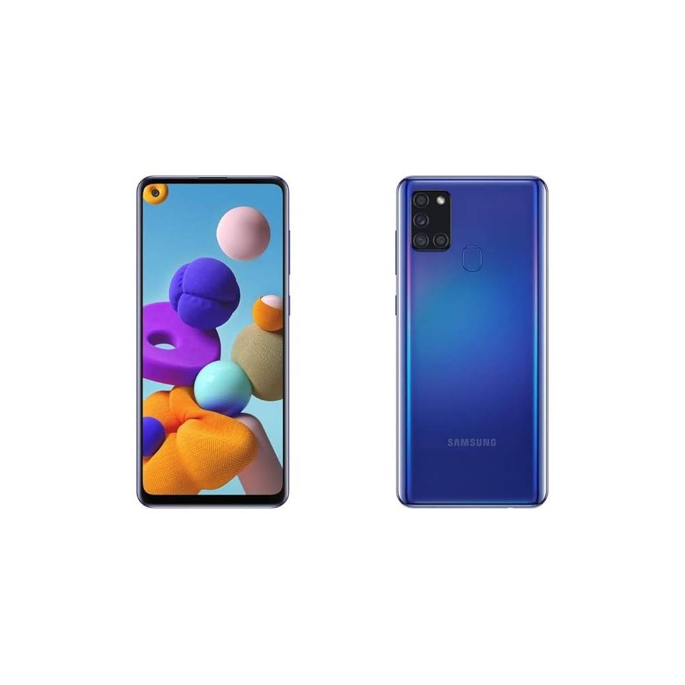 Celular Samsung A21S Dual Sim 128GB Azul Reacondicionado