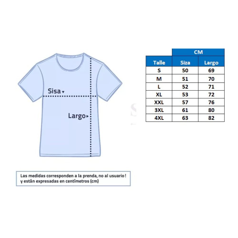 Camiseta 9Z Edición 2025 Talle XL - Blanca