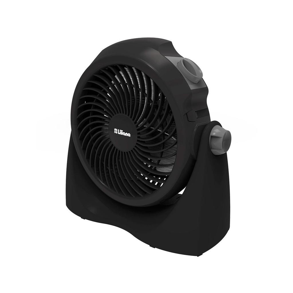 Ventilador De Mesa Y Pared Liliana Vtf10P Negro 10