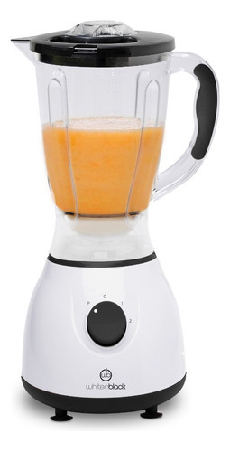 Licuadora Whitenblack 1.8 L 600W jarra plastica ALWB01