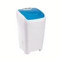 Lavarropas Columbia Semiautomático 7Kg Color Blanco/Celeste
