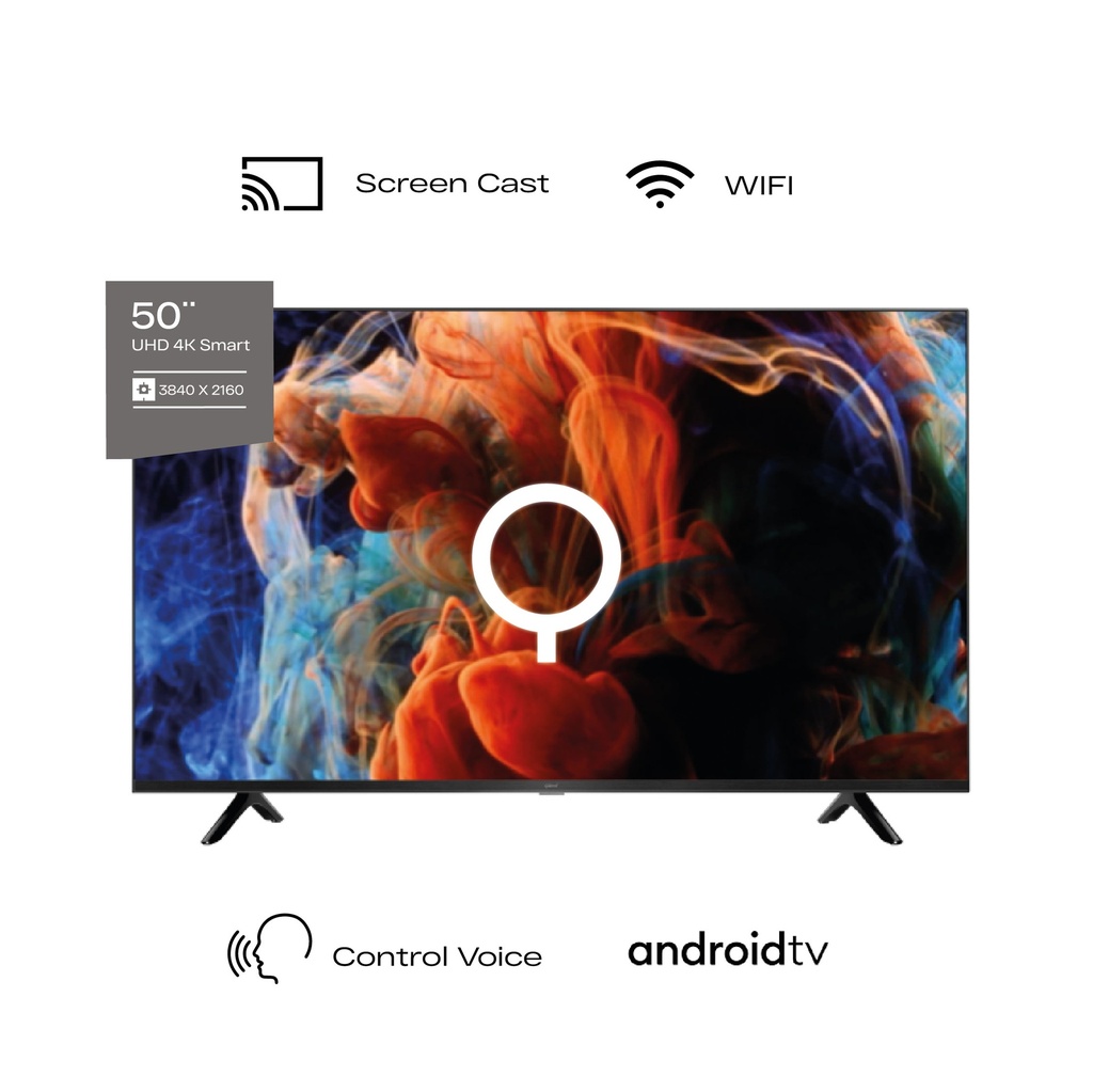 50.0% de descuento en Smart TV Qüint 50" HD         