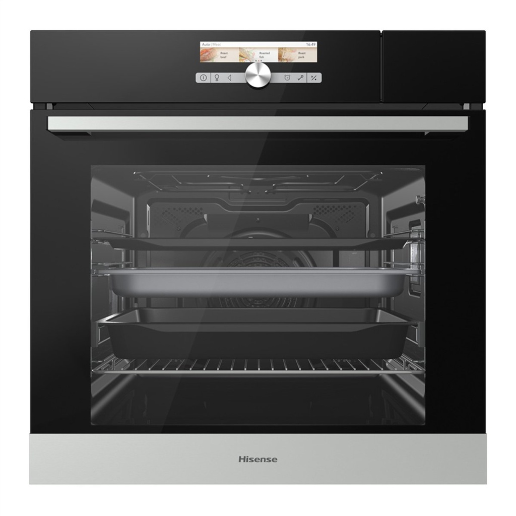 Horno Eléctrico a Vapor Hisense Táctil 73L 60CM Negro Bsa66545Ag