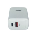 Cargador viajero Soul PD+USB QC sin cable blanco