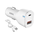 Cargador De Auto SOUL USB + Cable de Carga Rápida Lightning
