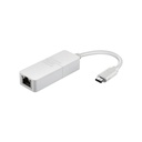Adaptador USB-C a Gigabit Ethernet LAN DUB-E130