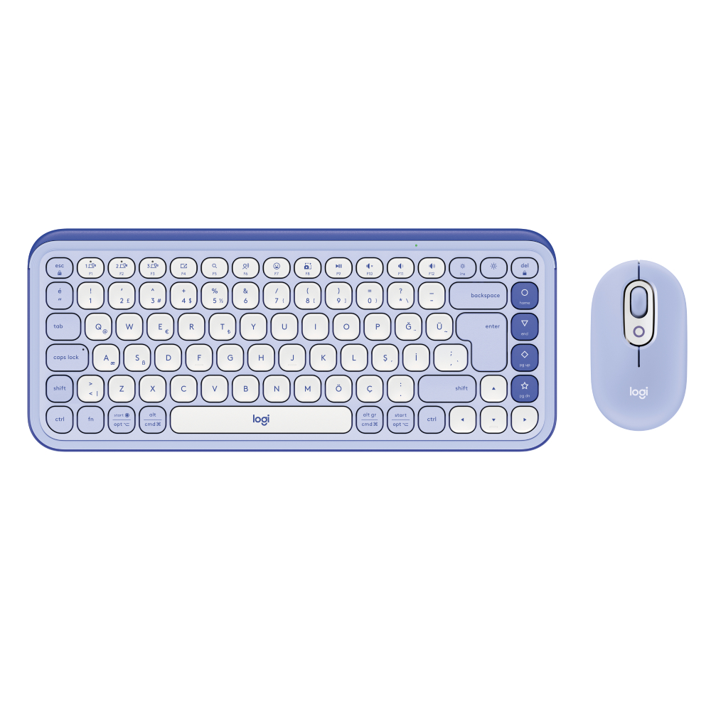 Combo Teclado y Mouse Logitech POP Icon