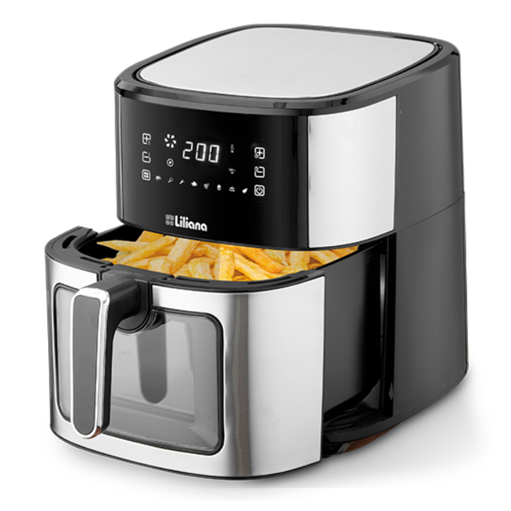 Freidora De Aire Digifry Liliana 6.5L, 1700W, Display Digital