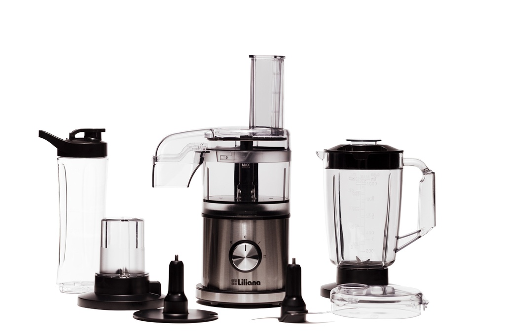 Procesadora Liliana MultiSmart 7 en 1 400W Acero Inoxidable