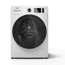 Lavarropas Whirlpool 9 KG 1400 RPM Gris Carga Frontal inverter WNQ90AS
