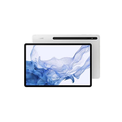 [1055323] Tablet Samsung S8+ 12.8" 128GB Plateado Grado B Reacondicionado