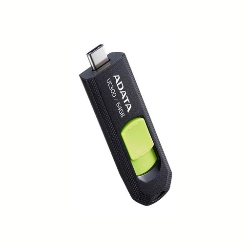 Pendrive Adata Uc300 Usb Tipo C 3.2 Color Negro